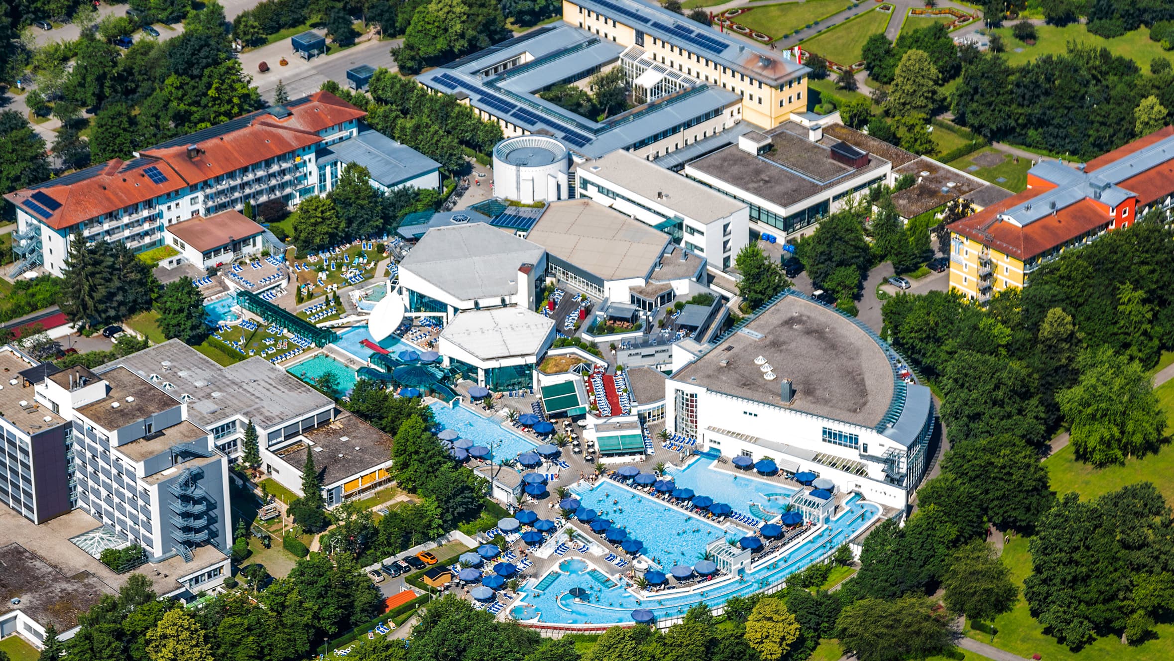 Bad Füssing Stadtbild